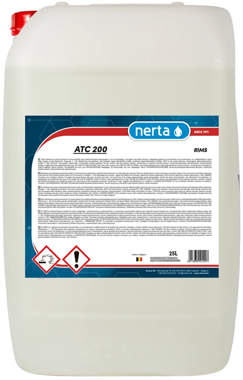 Упаковка продукции Nerta 25л. ATC 200.