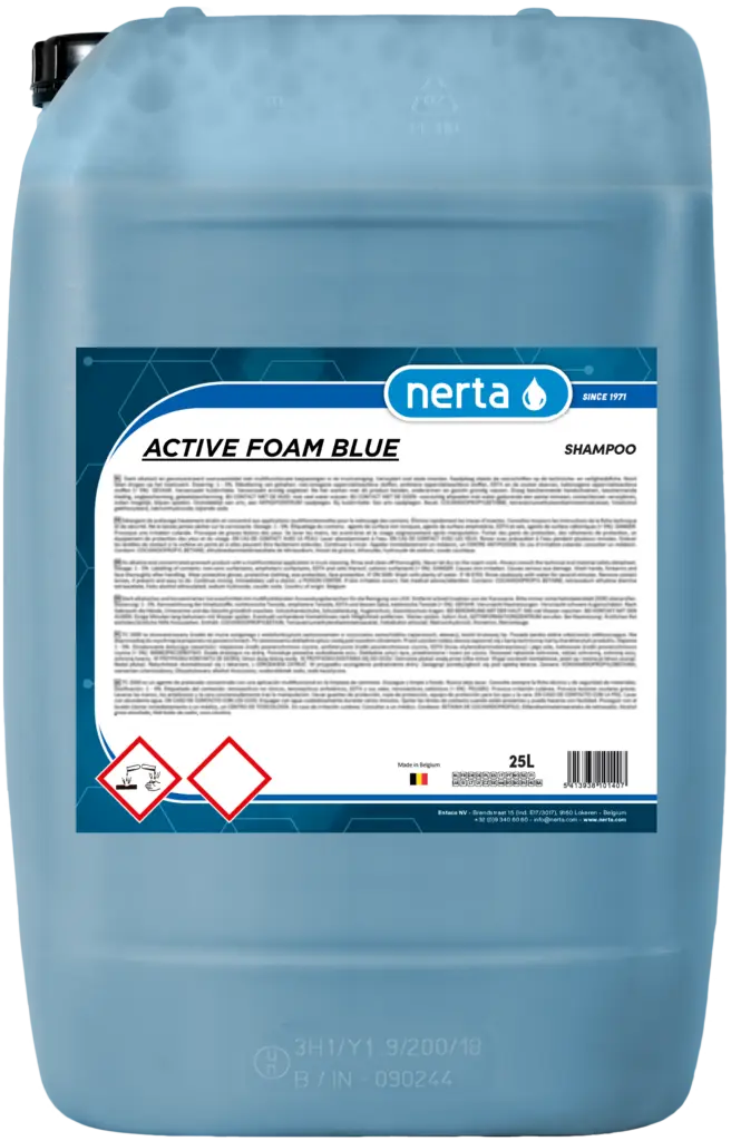 Упаковка продукции Nerta 25л. Active Foam Blue.