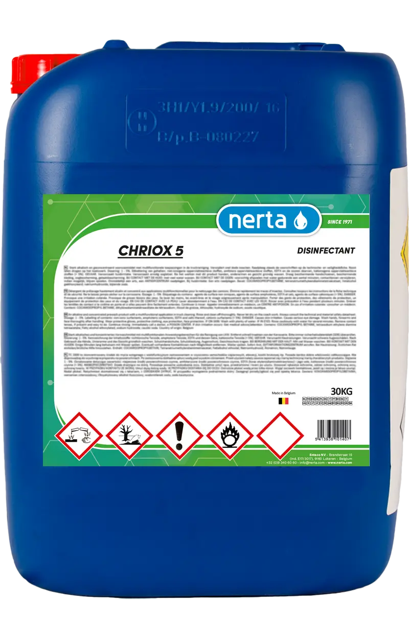 Упаковка продукции Nerta 25л. CHRIOX 5.