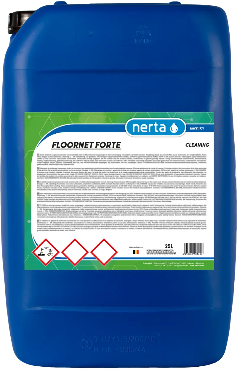 Упаковка продукции Nerta 25л. FLOORNET Forte.