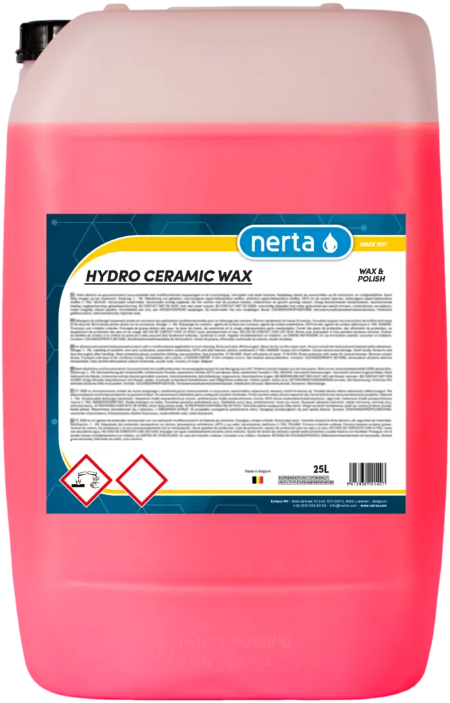 Упаковка продукции Nerta 25л. HYDRO CERAMIC WAX.