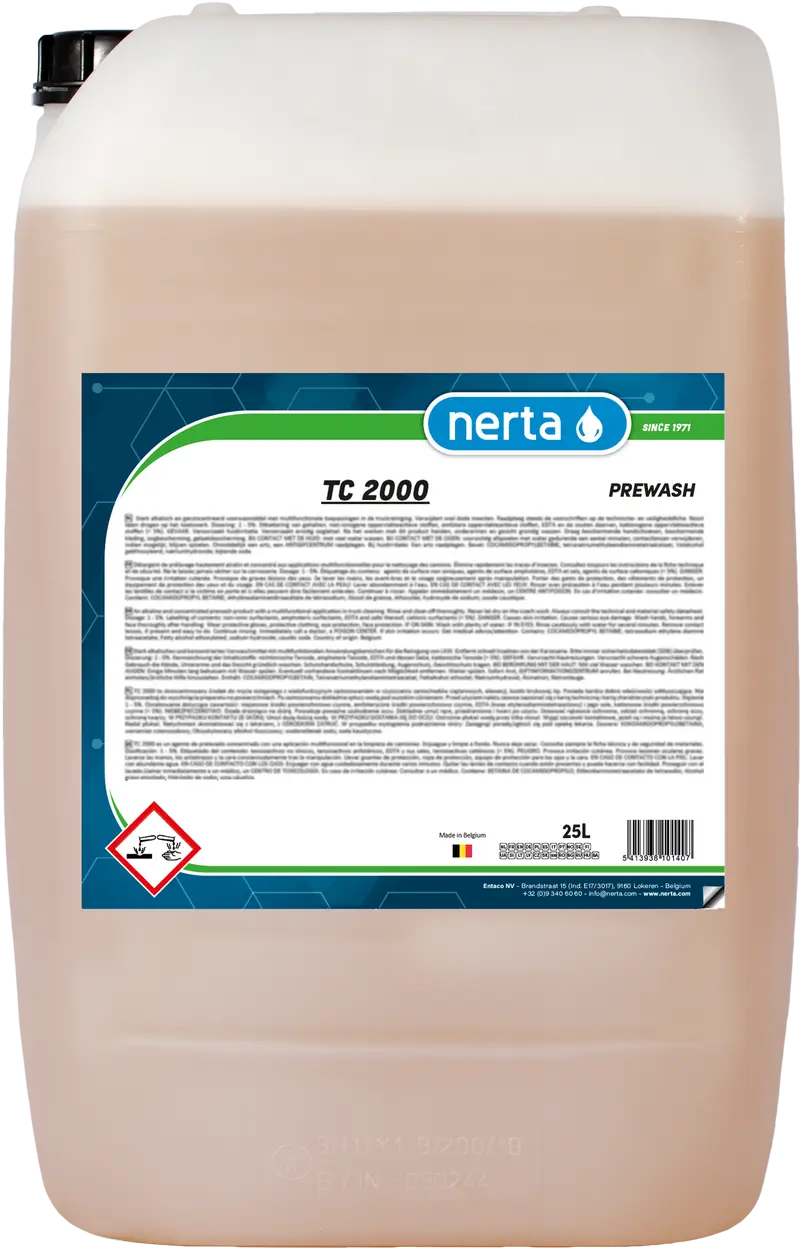 Упаковка продукции Nerta 25л. TC 2000.